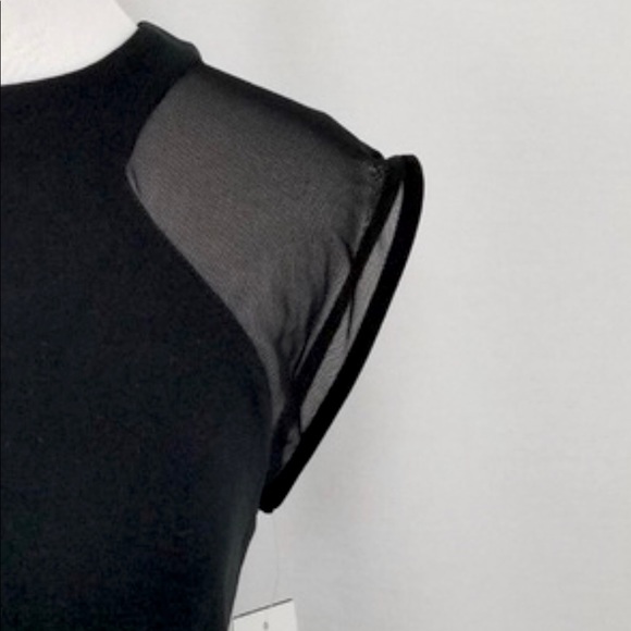 French Connection Eso Viven Black Dress - Picture 4 of 6